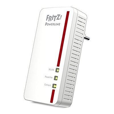 AVM FRITZ!Powerline 1260E - Bridge - GigE, HomePlug AV (HPAV) 2.0, IEEE 1901 - 802.11a/b/g/n/ac - Dual Band - aansluitbaar aan muur AVM FRITZ!Powerline 1260E - Bridge - GigE, HomePlug AV (HPAV) 2.0, IEEE 1901 - 802.11a/b/g/n/ac - Dual Band - aansluitbaar aan muur