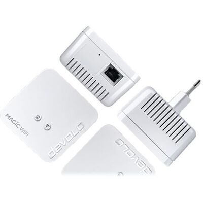 devolo Magic 1 WiFi mini - Multiroom Kit - bridge HomeGrid 2,4 GHz - aansluitbaar aan muur (pak van 2) devolo Magic 1 WiFi mini - Multiroom Kit - bridge HomeGrid 2,4 GHz - aansluitbaar aan muur (pak van 2)