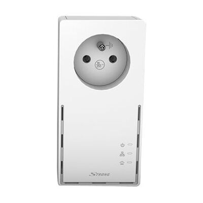 Strong Powerline 1000 - Stroomnet-adapter 1GbE, HomePlug AV (HPAV), HomePlug AV (HPAV) 2.0 - aansluitbaar aan muur (pak van 2) Strong Powerline 1000 - Stroomnet-adapter 1GbE, HomePlug AV (HPAV), HomePlug AV (HPAV) 2.0 - aansluitbaar aan muur (pak van 2)