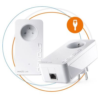 CPL Devolo Magic 2 LAN Starterkit Wit CPL Devolo Magic 2 LAN Starterkit Wit