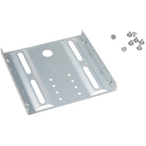 Maclean MC-655 - Storage bay adapter - 3,5" tot 2,5" - zilver Maclean MC-655 - Storage bay adapter - 3,5" tot 2,5" - zilver