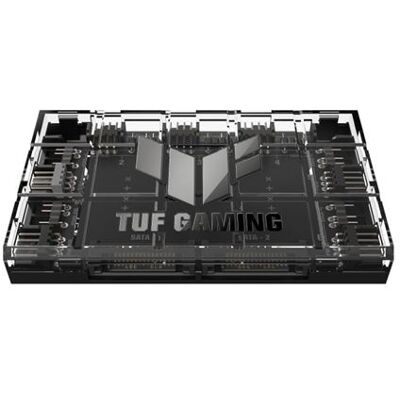 Asus Pc-ventilatorcontroller Tuf Gaming Argb Pwn Fan Hub Zwart Asus Pc-ventilatorcontroller Tuf Gaming Argb Pwn Fan Hub Zwart