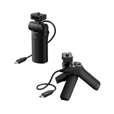 Sony VCT-SGR1 - Ondersteuningssysteem - mini-drieppoot/ handvat voor foto-opname - voor Sony RX0, ZV-1; Cyber-shot DSC-HX80, HX90, HX95, HX99, RX100, WX500; VLOGCAM ZV-1G Sony VCT-SGR1 - Ondersteuningssysteem - mini-drieppoot/ handvat voor foto-opname - voor Sony RX0, ZV-1; Cyber-shot DSC-HX80, HX90, HX95, HX99, RX100, WX500; VLOGCAM ZV-1G