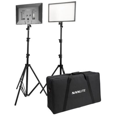 Nanlite Set van 2 Lumipad 25-panelen met voedingsadapter Nanlite Set van 2 Lumipad 25-panelen met voedingsadapter