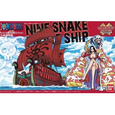 Bandai Namco Bandai Model Namco One Piece Grand Ship Collection Negen Slang Piratenschip 15 cm Bandai Namco Bandai Model Namco One Piece Grand Ship Collection Negen Slang Piratenschip 15 cm