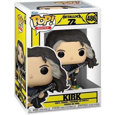 Figuur Funko Pop Rocks Metallica Kirk 72S Figuur Funko Pop Rocks Metallica Kirk 72S