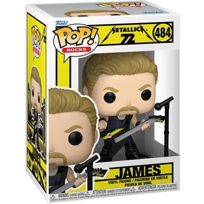 Figuur Funko Pop Rocks Metallica James 72S Figuur Funko Pop Rocks Metallica James 72S