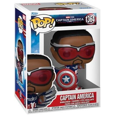 Funko Pop Figuur Marvel Brave New World Captain America Funko Pop Figuur Marvel Brave New World Captain America