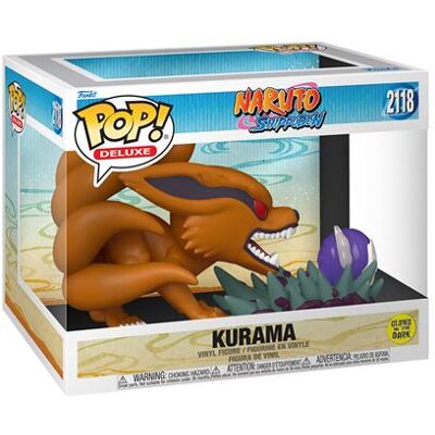 Funko Pop Deluxe Naruto Shippuden Kurama Glow figuur Funko Pop Deluxe Naruto Shippuden Kurama Glow figuur