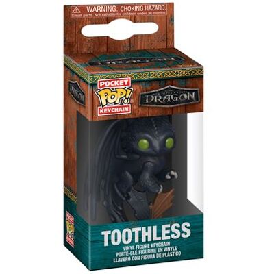 Funko Figuur Pop Krokmou-sleutelhanger Funko Figuur Pop Krokmou-sleutelhanger