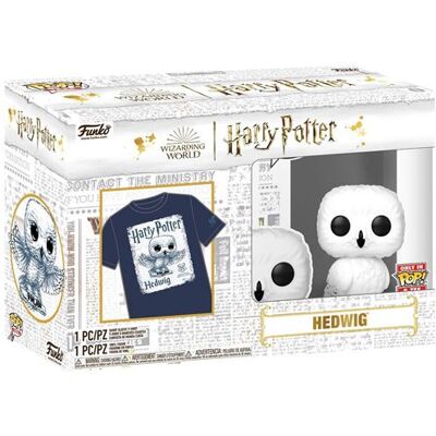Funko Pop Figuur Pop en T-shirt Harry Potter Hedwig L Funko Pop Figuur Pop en T-shirt Harry Potter Hedwig L
