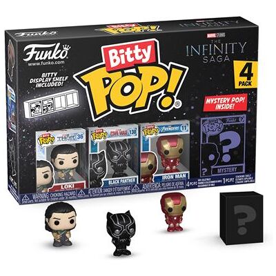 Set 4 Funko Bitty Pop Marvel Loki figuurtjes Set 4 Funko Bitty Pop Marvel Loki figuurtjes