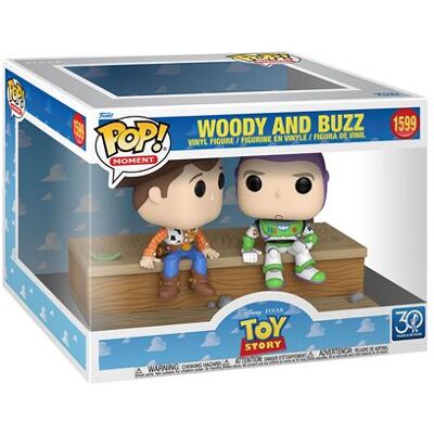 Funko Pop Moment Toy Story 30th Woody and Buzz Funko Pop Moment Toy Story 30th Woody and Buzz