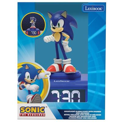 Wekker Nachtlampje Lexibook Sonic - Educatieve En Elektronische Spelen Wekker Nachtlampje Lexibook Sonic - Educatieve En Elektronische Spelen