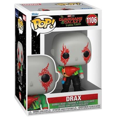 Funko Pop Marvel The Guardians of the Galaxy Holiday Drax Beeldje Funko Pop Marvel The Guardians of the Galaxy Holiday Drax Beeldje