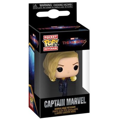 Funko Pop Figuur Keychain The Marvels Captain Marvel Funko Pop Figuur Keychain The Marvels Captain Marvel