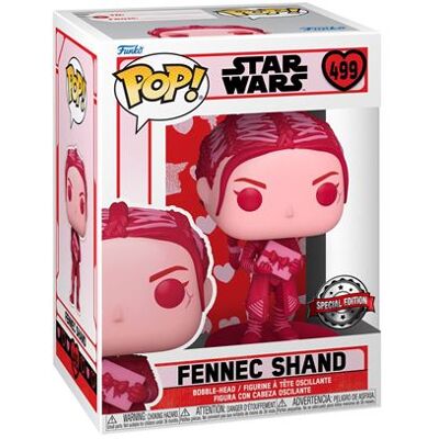 Funko Pop Star Wars Valentines S2 Fennec exclusief Beeldje Funko Pop Star Wars Valentines S2 Fennec exclusief Beeldje