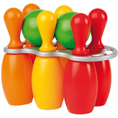 Ecoiffier - Jeu 6 quilles bowling 18,5 cm Ecoiffier - Jeu 6 quilles bowling 18,5 cm