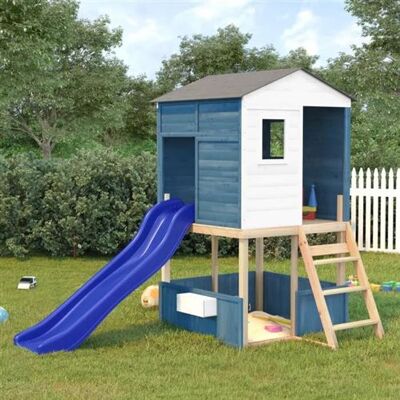 vidaXL Toboggan de jeu bleu 175x38x23 cm polypropylène, équipement de jeu de jardin, toboggan de jeu de jardin,, toboggan de jeu extérieur vidaXL Toboggan de jeu bleu 175x38x23 cm polypropylène, équipement de jeu de jardin, toboggan de jeu de jardin,, toboggan de jeu extérieur