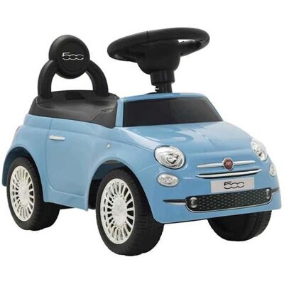vidaXL Loopauto Fiat 500 blauw vidaXL Loopauto Fiat 500 blauw