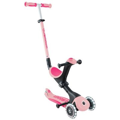 Globber Kinderstep Go Up Deluxe Pastel Roze Globber Kinderstep Go Up Deluxe Pastel Roze