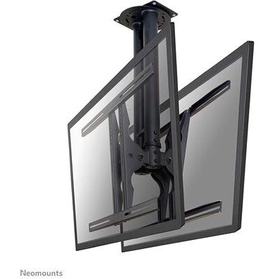 NewStar Neomounts PLASMA-C100D - Haakje - volledig beweegbaar - voor 2 LCD- / plasma-panelen - zwart - schermgrootte: 37"-75" - te bevestigen aan het plafond NewStar Neomounts PLASMA-C100D - Haakje - volledig beweegbaar - voor 2 LCD- / plasma-panelen - zwart - schermgrootte: 37"-75" - te bevestigen aan het plafond
