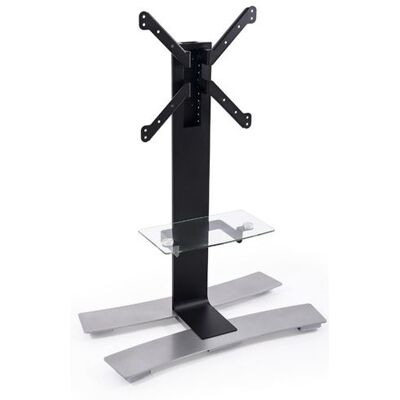 ERARD WILL 1050L - Stand - voor LCD-scherm - staal, gehard glas - titanium, wit epoxy - schermgrootte: 30"-55" - bevestigingsinterface: 400 x 200 mm ERARD WILL 1050L - Stand - voor LCD-scherm - staal, gehard glas - titanium, wit epoxy - schermgrootte: 30"-55" - bevestigingsinterface: 400 x 200 mm