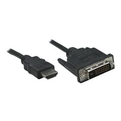 TECHly - Adapterkabel - HDMI male naar DVI-D male - 4.5 m TECHly - Adapterkabel - HDMI male naar DVI-D male - 4.5 m
