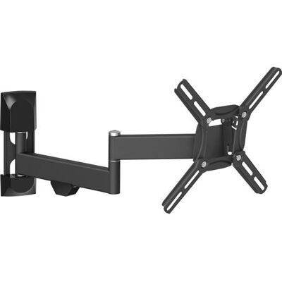 Barkan 2400 - Haakje - instelbare arm - voor lcd-tv / gebogen lcd-tv - metallic zwart - schermgrootte: 19"-39" - te bevestigen aan de muur Barkan 2400 - Haakje - instelbare arm - voor lcd-tv / gebogen lcd-tv - metallic zwart - schermgrootte: 19"-39" - te bevestigen aan de muur