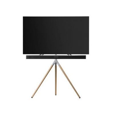 One For All Universeel Tv-standaard Met Statief Wm7471 Licht Eiken - Airfryer One For All Universeel Tv-standaard Met Statief Wm7471 Licht Eiken - Airfryer