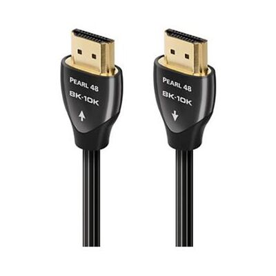 Audioquest HDMI-kabel 8K Pearl 48 Gbit/s 5 m Zwart Audioquest HDMI-kabel 8K Pearl 48 Gbit/s 5 m Zwart