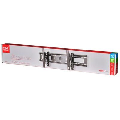 One For All Kantelbare Muurbeugel Solid Jumbo Wm4920 Zwart Voor Tv's Van 42" Tot 120 One For All Kantelbare Muurbeugel Solid Jumbo Wm4920 Zwart Voor Tv's Van 42" Tot 120