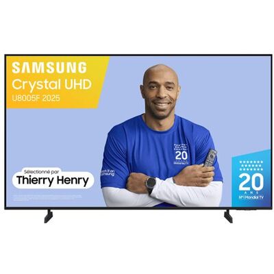 Samsung LED TV Crystal TU55U8005F 55" 4K UHD 2025 Samsung LED TV Crystal TU55U8005F 55" 4K UHD 2025