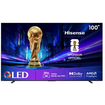Hisense QLED TV 100E7Q Pro 100" 4K UHD 2025 Hisense QLED TV 100E7Q Pro 100" 4K UHD 2025