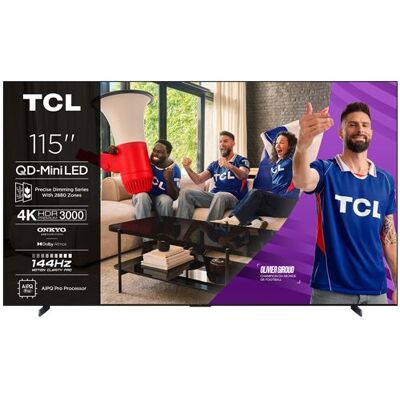 Tcl QD-Mini LED Pro TV 115C7K 115" 4K UHD 2025 Tcl QD-Mini LED Pro TV 115C7K 115" 4K UHD 2025