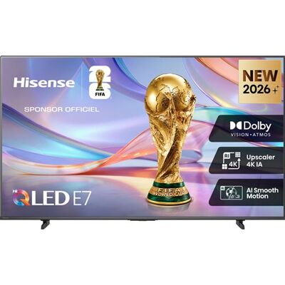 Hisense QLED TV 55E7S 55" 4K (UHD) 2026 Hisense QLED TV 55E7S 55" 4K (UHD) 2026