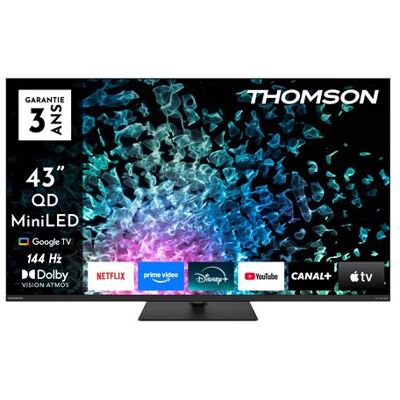 Thomson Mini LED QLED TV 43MG7C15 43" 4K UHD 2026 Thomson Mini LED QLED TV 43MG7C15 43" 4K UHD 2026