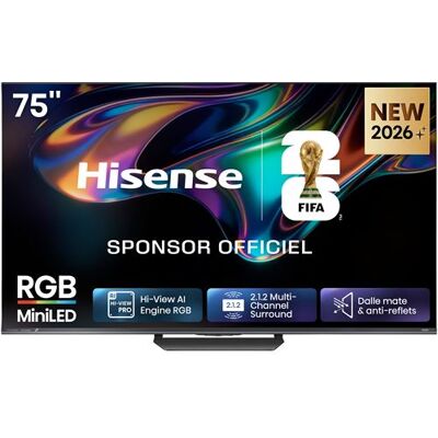 Hisense RGB Mini LED TV 75UR8S 75" 4K 2026 Hisense RGB Mini LED TV 75UR8S 75" 4K 2026