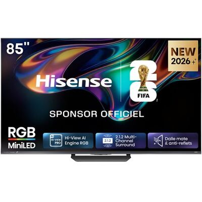 Hisense RGB Mini LED TV 85UR8S 85" 4K 2026 Hisense RGB Mini LED TV 85UR8S 85" 4K 2026