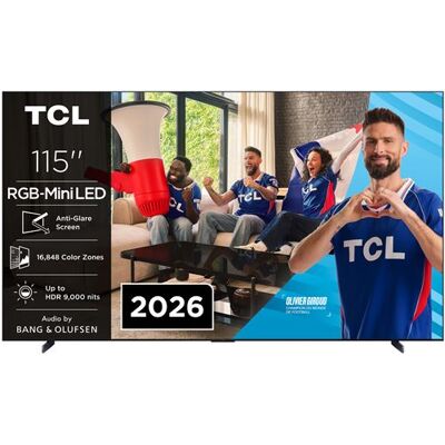 TCL Mini LED RGB TV 115RM9L 115" 4K UHD 2026 TCL Mini LED RGB TV 115RM9L 115" 4K UHD 2026