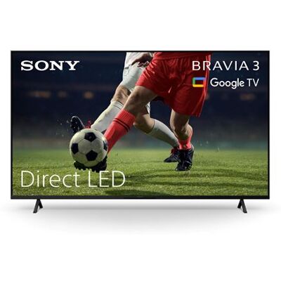 Sony LED TV Bravia 3 K-75S3 75" 4K UHD 2025 Sony LED TV Bravia 3 K-75S3 75" 4K UHD 2025