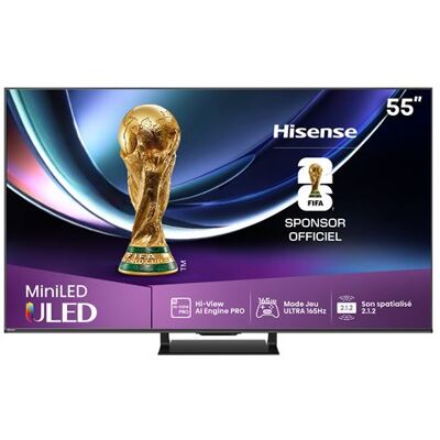 Hisense Mini LED TV 55U7Q Pro 55" 4K UHD 2025 Hisense Mini LED TV 55U7Q Pro 55" 4K UHD 2025