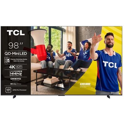 TCL QD-Mini LED TV 98C69K 98" 4K UHD 2025 TCL QD-Mini LED TV 98C69K 98" 4K UHD 2025