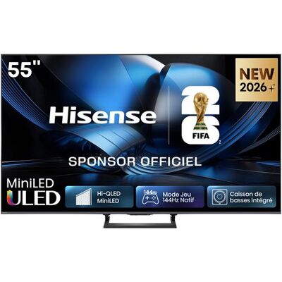 Hisense QLED Mini LED TV 55U7SE 55" 4K UHD 2026 Hisense QLED Mini LED TV 55U7SE 55" 4K UHD 2026
