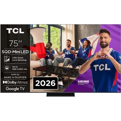 TCL SQD-Mini LED TV 75C79L 75" 4K UHD 2026 TCL SQD-Mini LED TV 75C79L 75" 4K UHD 2026