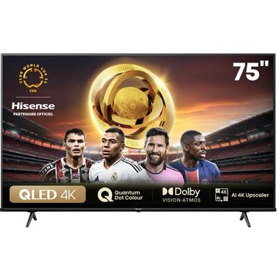 Hisense QLED TV 75E7NQ 75" 4K UHD 2024 Hisense QLED TV 75E7NQ 75" 4K UHD 2024