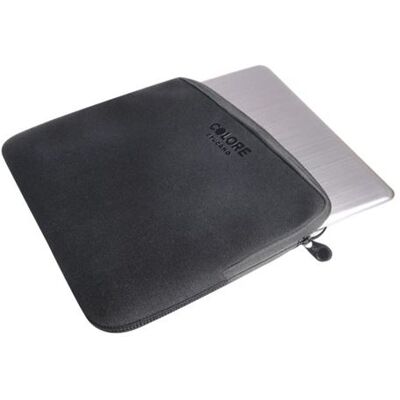 Tucano Second Skin Colore - Beschermhoes notebook - 15.6" - 16" - zwart Tucano Second Skin Colore - Beschermhoes notebook - 15.6" - 16" - zwart