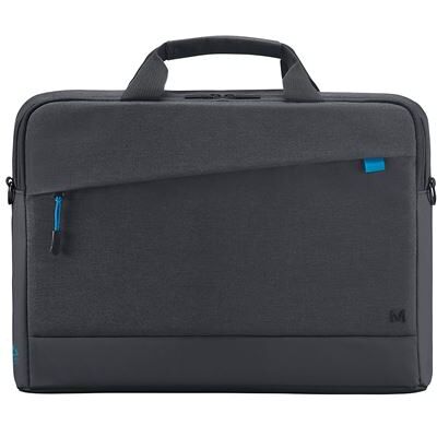 Mobilis Trendy - Draagtas voor notebook - opening aan de bovenzijde, 35% hergebruikt - 16" - zwart Mobilis Trendy - Draagtas voor notebook - opening aan de bovenzijde, 35% hergebruikt - 16" - zwart