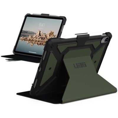 UAG Metropolis SE Series - Flip cover voor tablet - robuust - polyurethaan - olijfgroen - 10.9" - voor Apple 10.9-inch iPad (10de generatie); iPad A16 Wi-Fi, A16 Wi-Fi + Cellular UAG Metropolis SE Series - Flip cover voor tablet - robuust - polyurethaan - olijfgroen - 10.9" - voor Apple 10.9-inch iPad (10de generatie); iPad A16 Wi-Fi, A16 Wi-Fi + Cellular