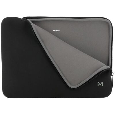 Mobilis Skin - Beschermhoes notebook - 12.5" - 14" - zwart/grijs Mobilis Skin - Beschermhoes notebook - 12.5" - 14" - zwart/grijs